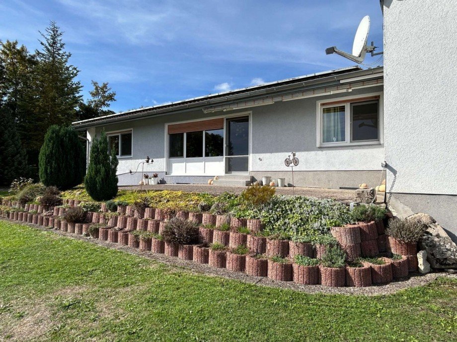 3 Terrasse - Photovoltaikanlage Bauernhaus Ringgau