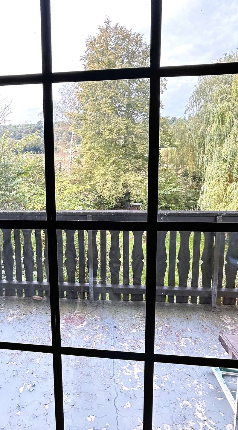 1 Hauptwohnung im EG und DG Bild 17 Balkon Haus Ringgau