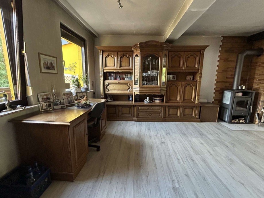 EG Wohnzimmer 1 Doppelhaush�lfte Waldkappel