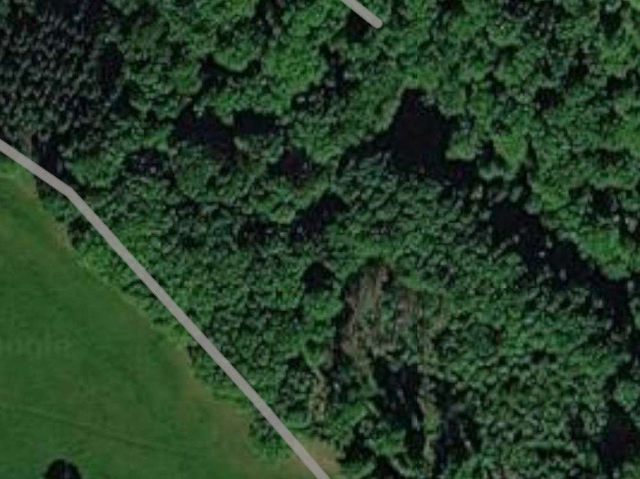 Google Maps Luftlild Land- / Forstwirtschaft - Grdst. Waldkappel