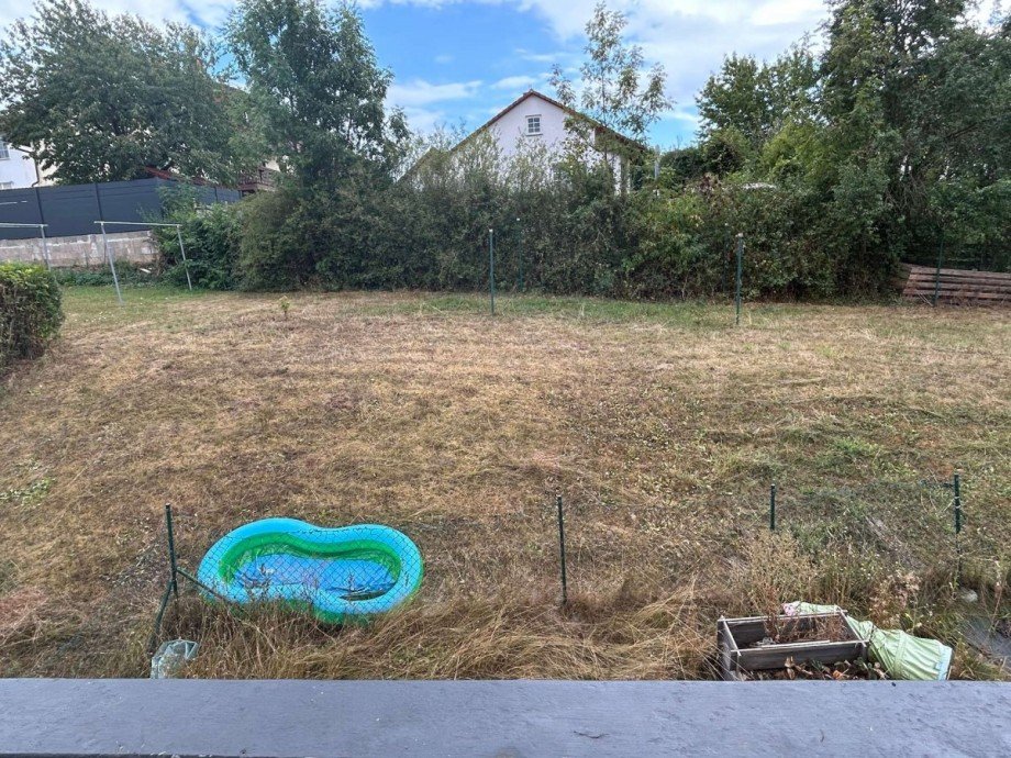 Bild 21 - Garten mit Blick vom Balkon Wohnung Sontra