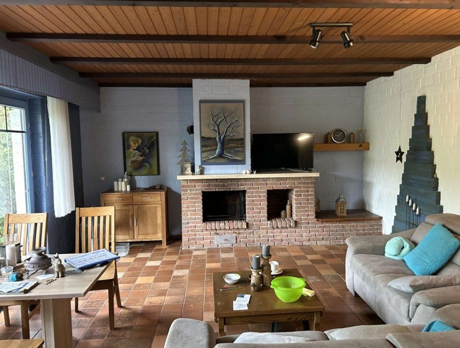 1 Hauptwohnung im EG und DG Bild 11 Wohnzimmer Haus Ringgau